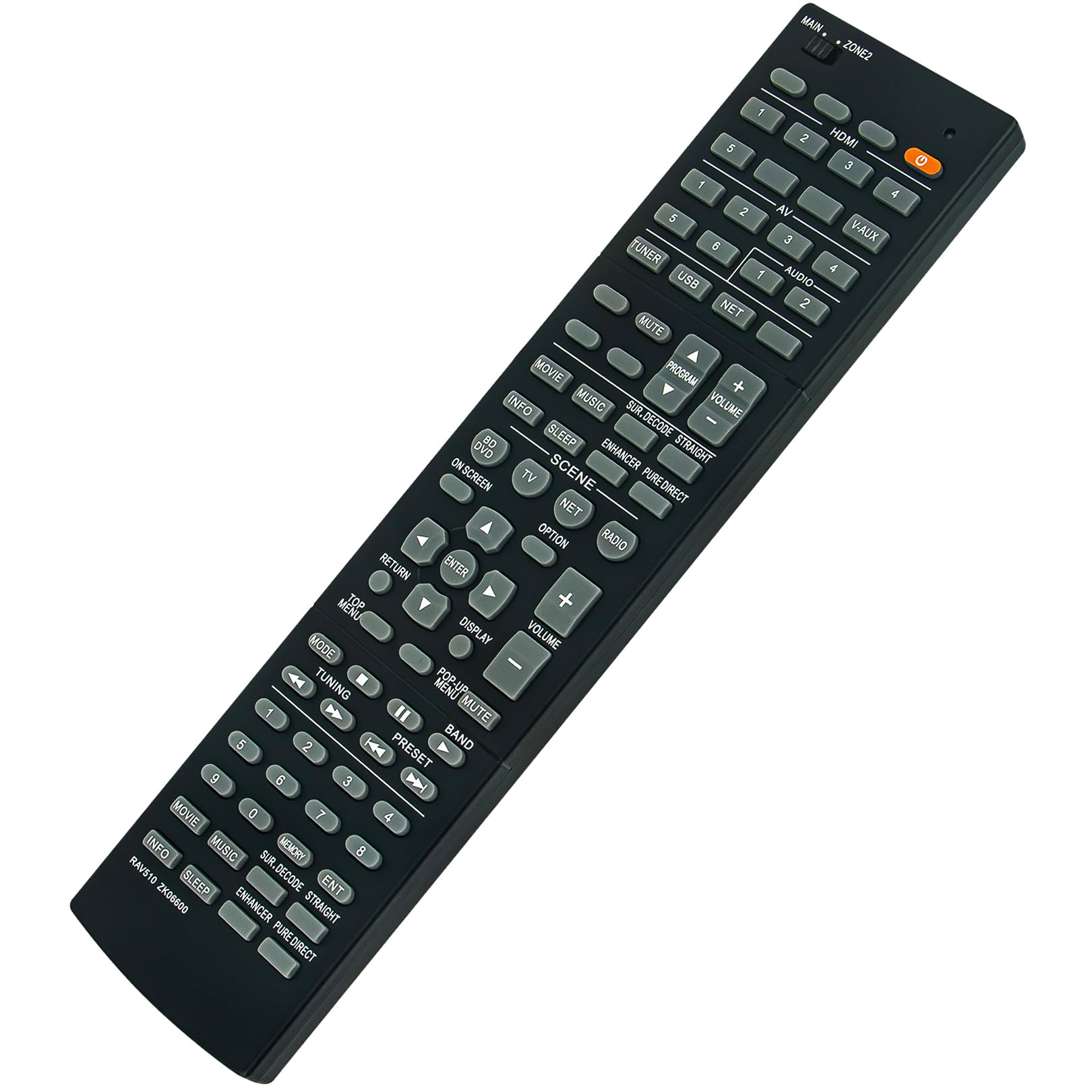 Amazon.com: RAV510 ZK06600 Replace Remote Control Compatible with