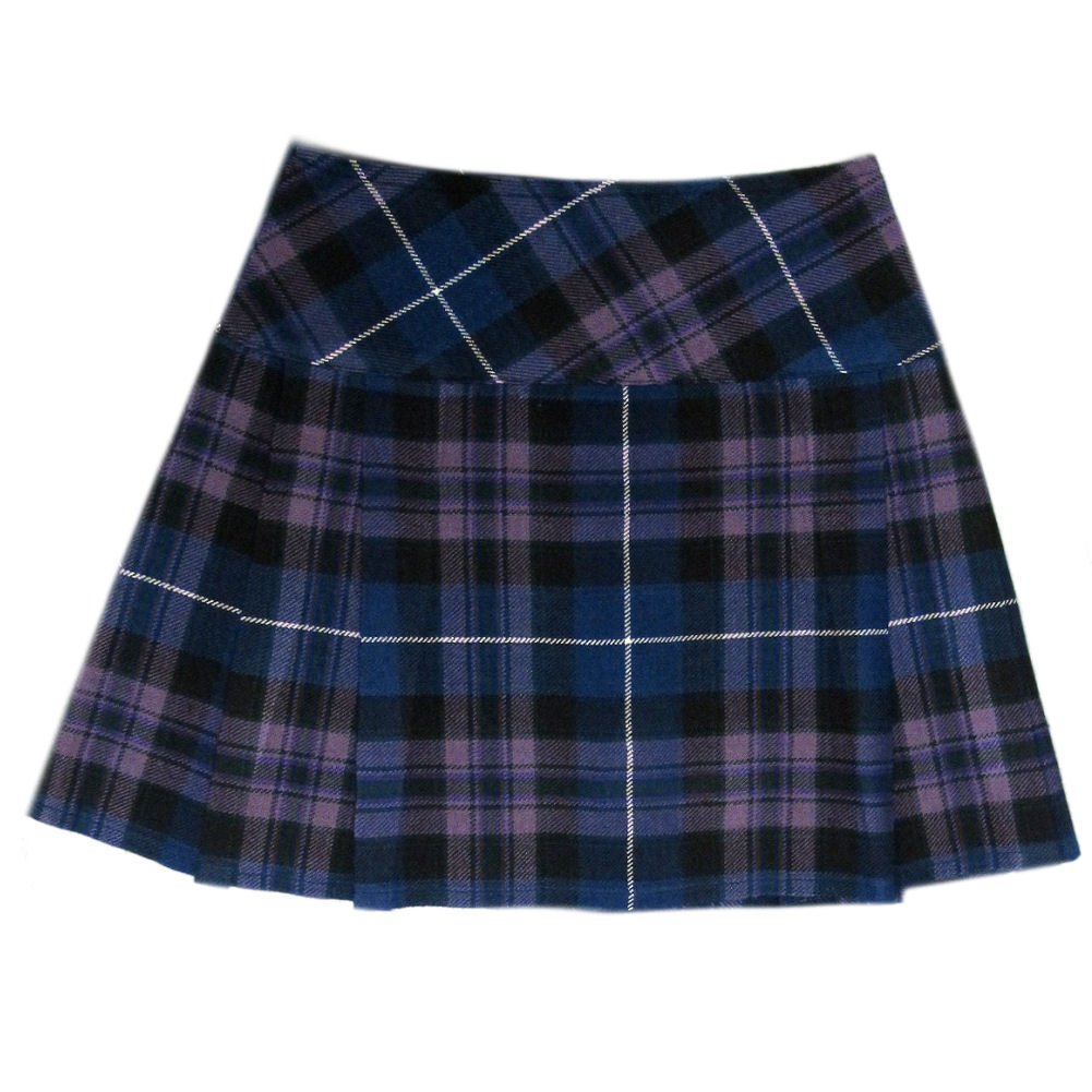 Tartanista - Kilt Irlandese 42cm (16.5”) - Fascette in Pelle - Verde