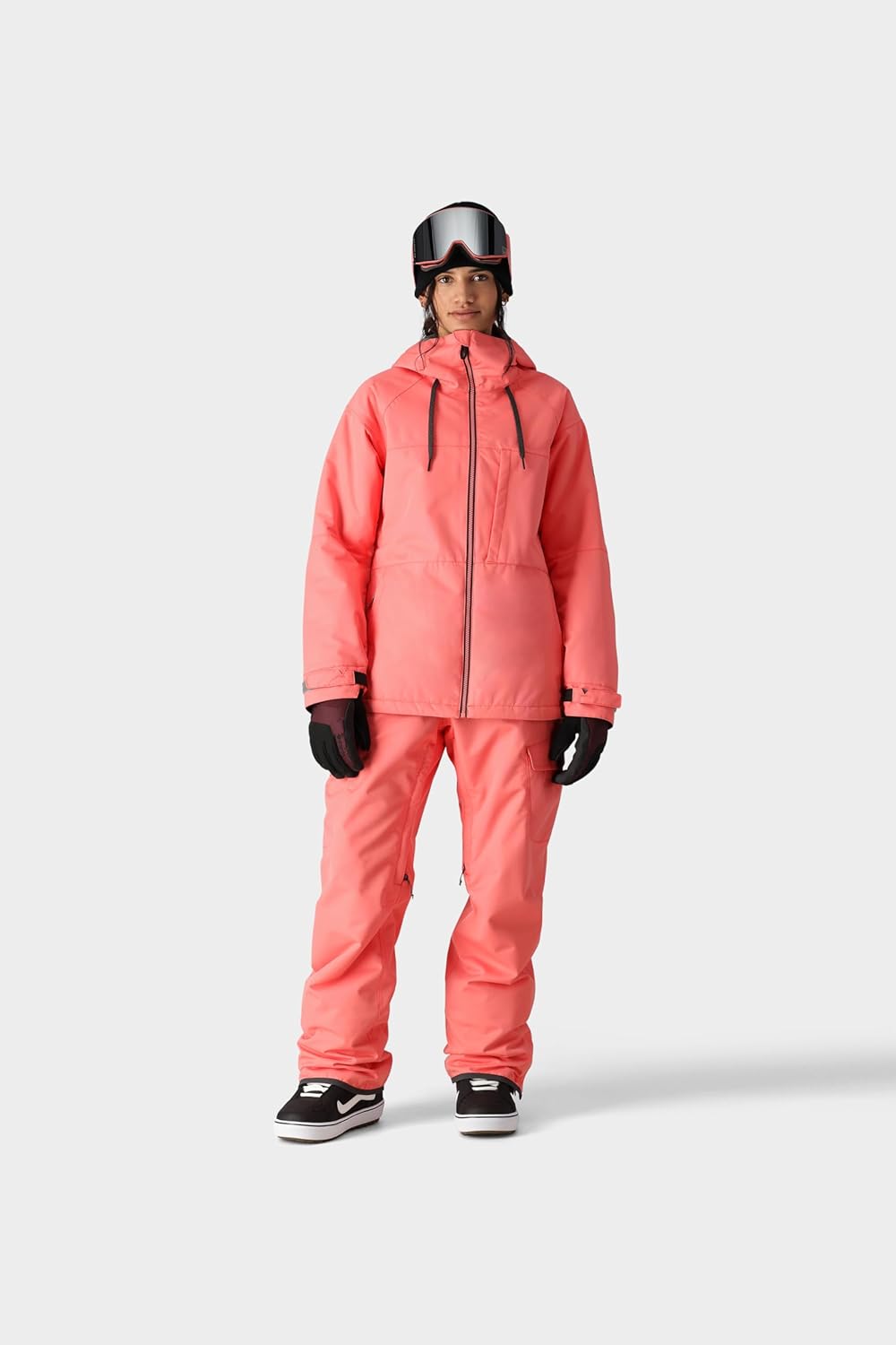 686 WOMENS ATHENA INSULATED JACKET WHITE CAMO COLORBLOCK