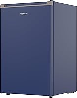 Vista 12 de Frigidaire Mini refrigerador, compartimento compacto para congelador, control de termostato ajustable, puerta reversible, serie contemporánea, 4.5