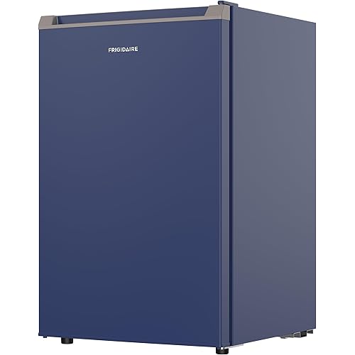 Frigidaire Mini Refrigerator, Compact Freezer Compartment, Adjustable Thermostat Control, Reversible Door, Contemporary Series, 4.5 cu ft, Blue