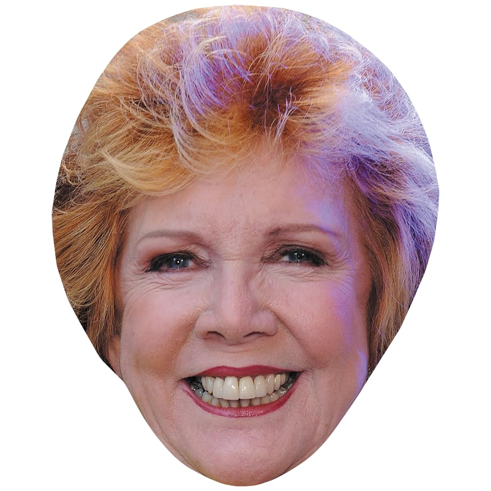 Celebrity Cutouts Lifelike Cilla Black (Lipstick) Celebrity Mask, Flat Card Face, Fancy Dress Mask
