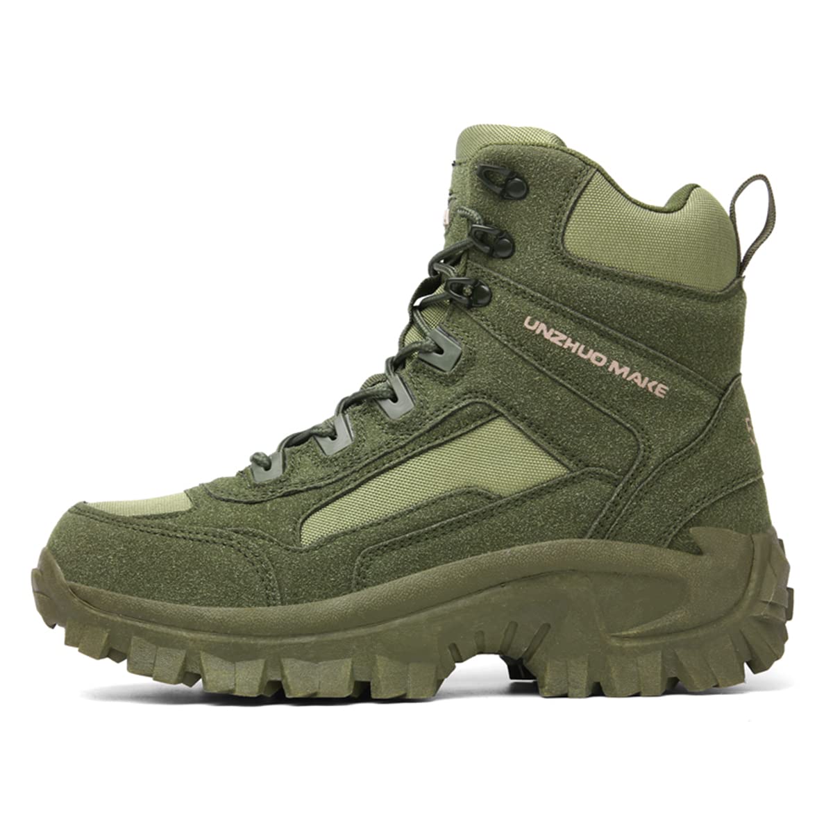 Bottes Militaires pour Hommes Bottes Tactiques D'entraînement au Combat Randonnée Alpinisme Résistant À L'usure Camping Chaussures de Plein Air