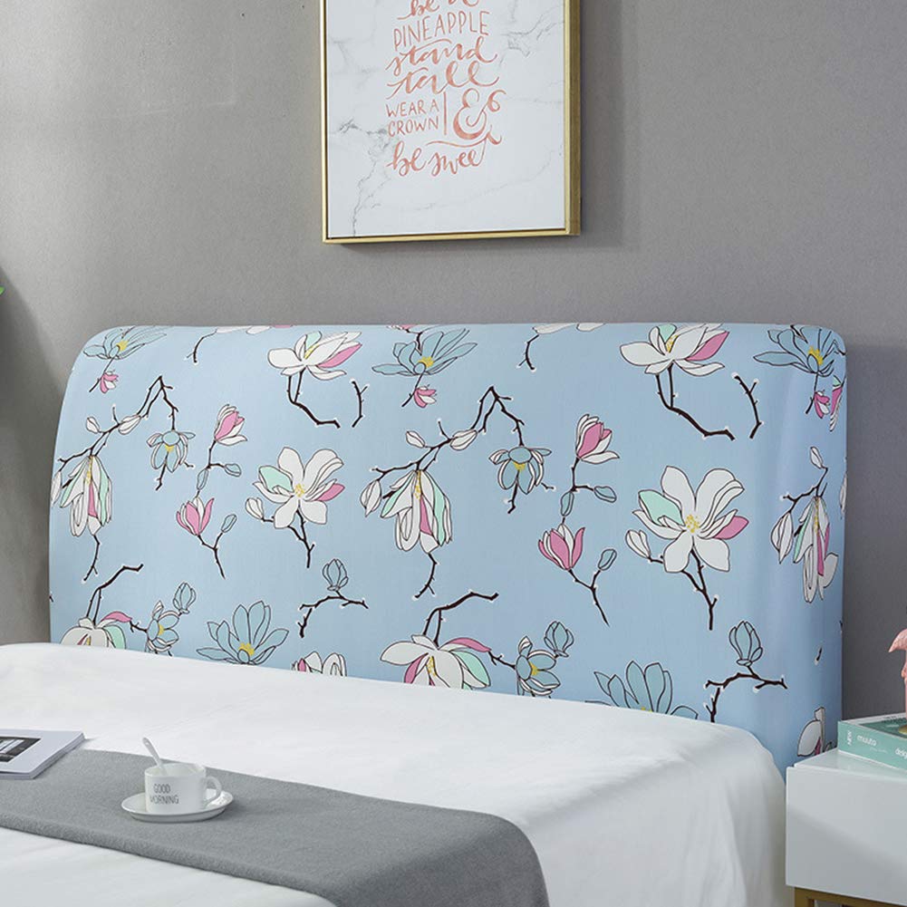 Copri Testiera Letto Elastico - Fodera Per Testata Matrimoniale Con Stampa, Copertura Elasticizzata Lavabile, Adatto A Testiere 110-140cm