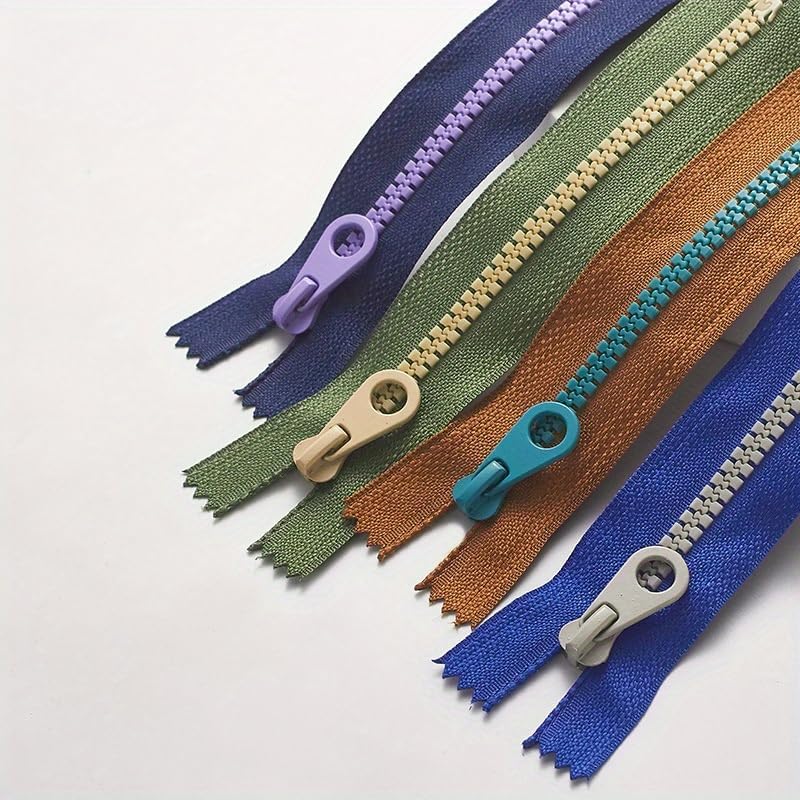 5 個 #15/2025/30 センチメートル樹脂ジッパーオープンセルフロックジャケット DIY 衣類縫製バッグアクセサリー(5pc