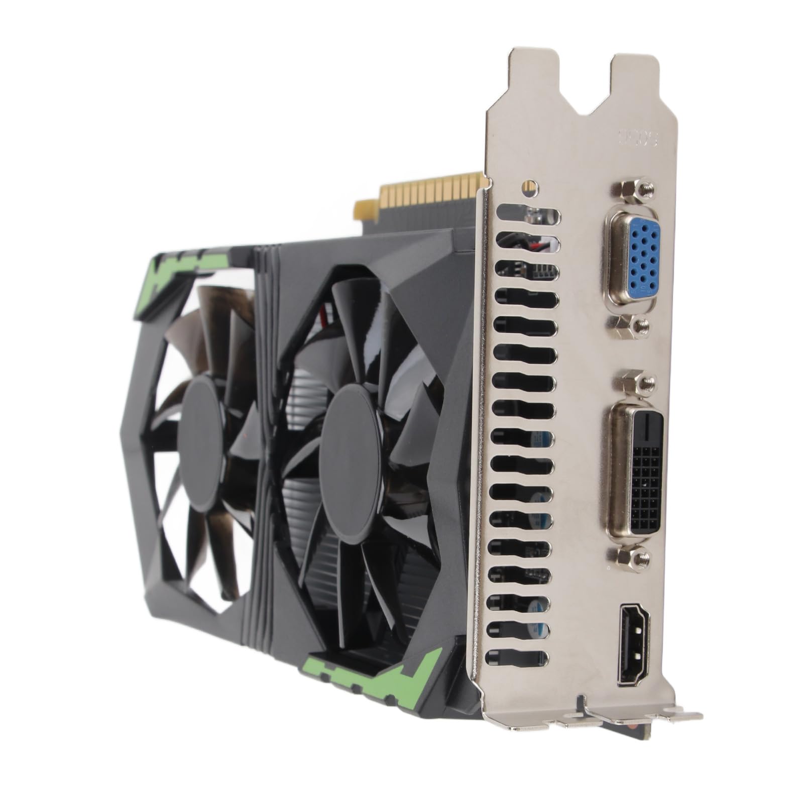 Tbest 1050 Ti, GeForce 1050 Ti, Cartes Graphiques, Carte Graphique 128 Bits 4 Go DDR5 1250 MHz, Reconnaissance Automatique, Accessoires Informatiques Durables pour Ordinateur