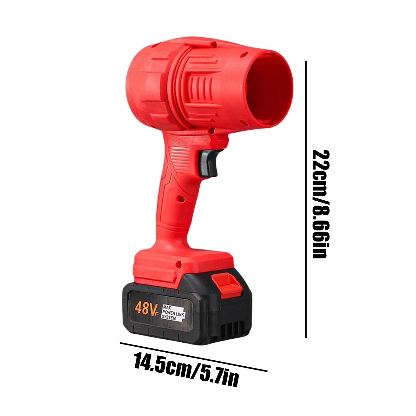 Soffiatore di foglie senza fili elettrico,Aspirapolvere Turbo - Soffiatore variabile portatile con batteria e caricatore per prato vialetto terrazza giardino campeggio | Soffiatore elettrico per la pulizia di giardino, patio, , marciapiede, cura del prato