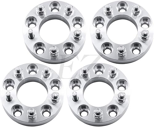 EZAccessory Adaptadores espaciadores de 4 ruedas de 5 x 120 a 5 x 120 para BMW  1.5 pulgadas de grosor  2.857 in  pernos de 14 x 1.5