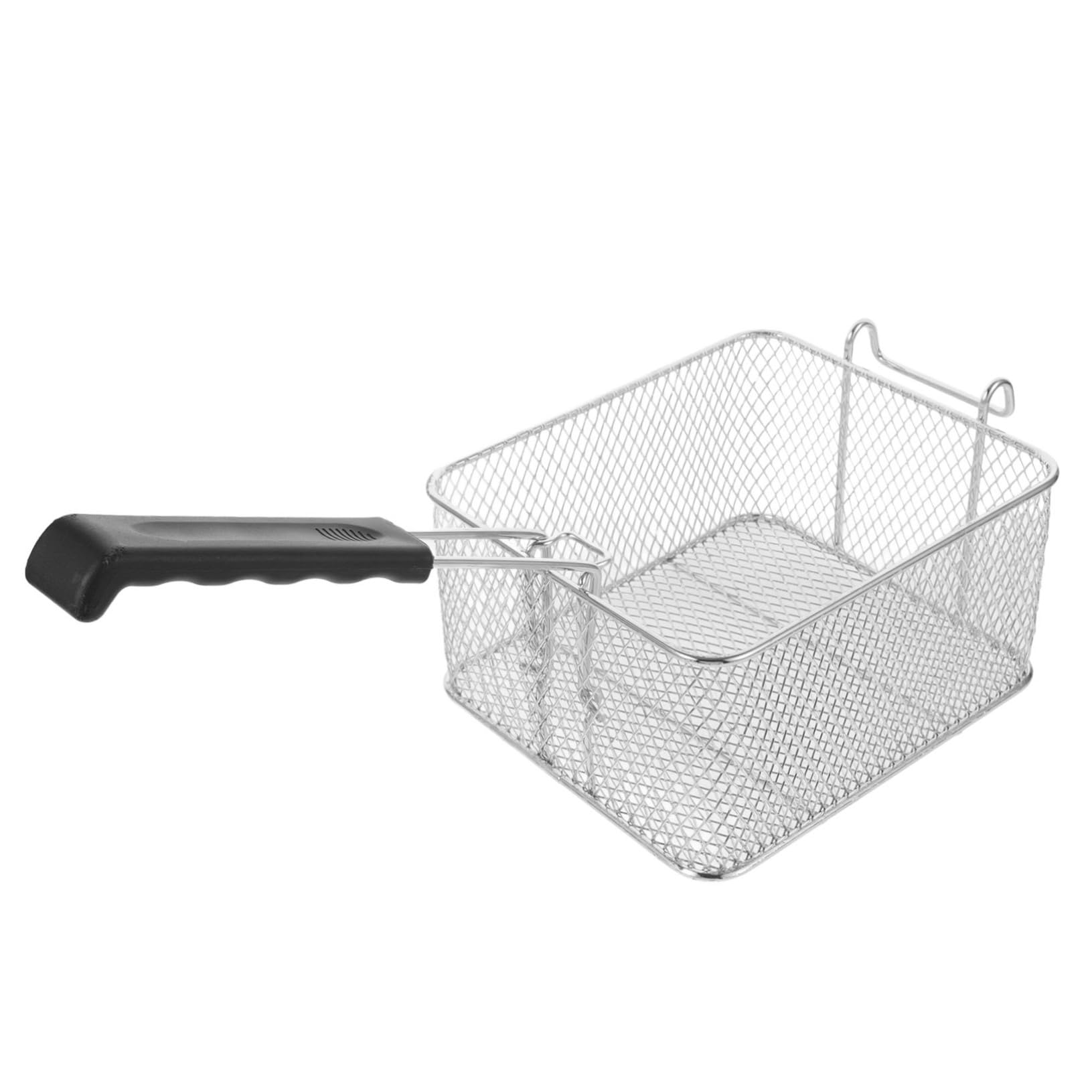 TOPBATHY per Frittura in Acciaio Inossidabile da 3 Pezzi con Manico Antiscivolo di Qualità da Ristorante Facile da Usare per Patatine Fritte E Snack di Pollo.