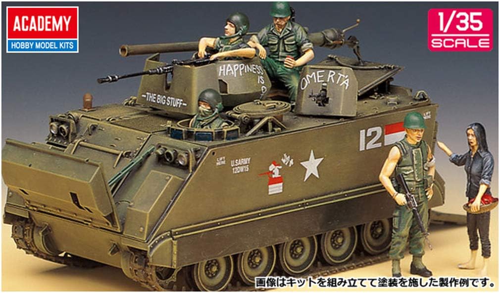 Academy Academy 1/35 M113A1 Armored Personnel Carrier Vietnam Plastic Model 13266