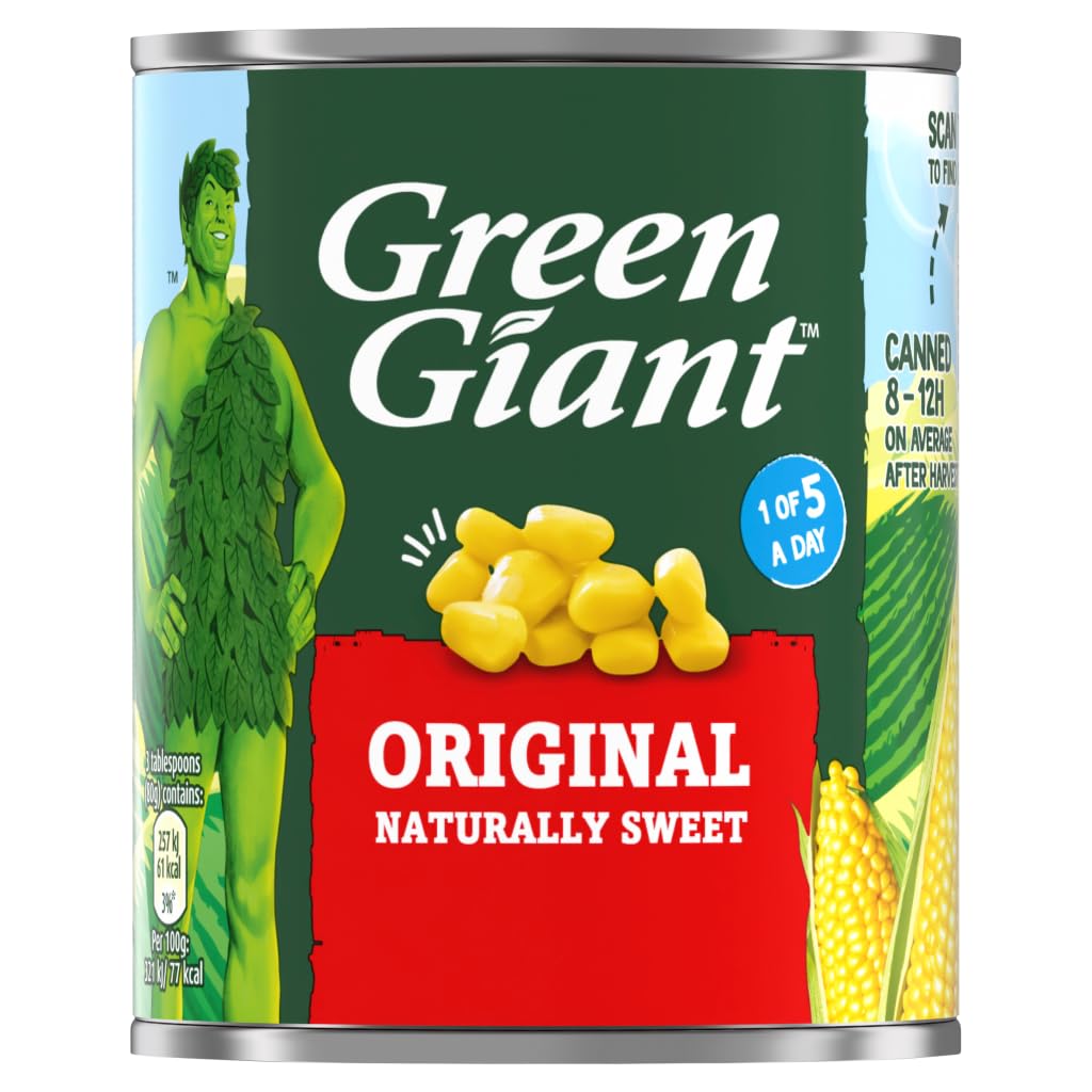Green Giant Original Sweetcorn, 198 g