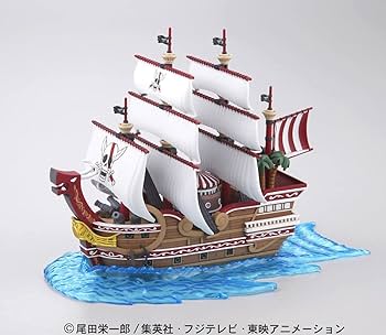 ワンピースハンコックレイジュシャンクス船レッドフォースフィギュアプラモセット ワンピースハンコックレイジュシャンクス船レッドフォース