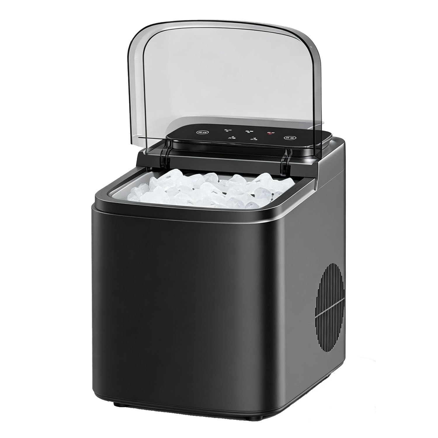 Dumipme Multicolor Ice Maker Countertop, 9 Cubes In 6 Mins, 2 Sizes