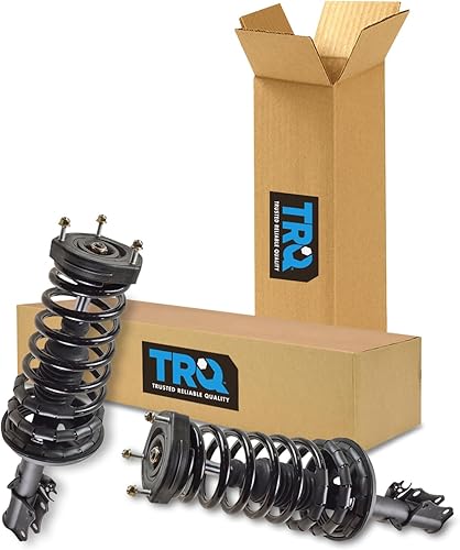 Miniatura 163 de TRQ - Conjunto de puntal delantero y resorte helicoidal (lados del conductor y del pasajero), para auto