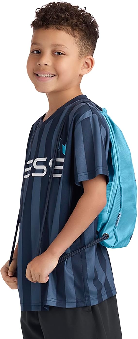 Messi Lifestyle Drawstring Bag, Side Pocket & Comfortable Straps