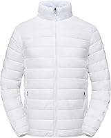 Vista 10 de Abrigos de invierno para hombre, térmicos, ligeros, acolchados, impermeables, cálidos, con bolsillos con cremallera