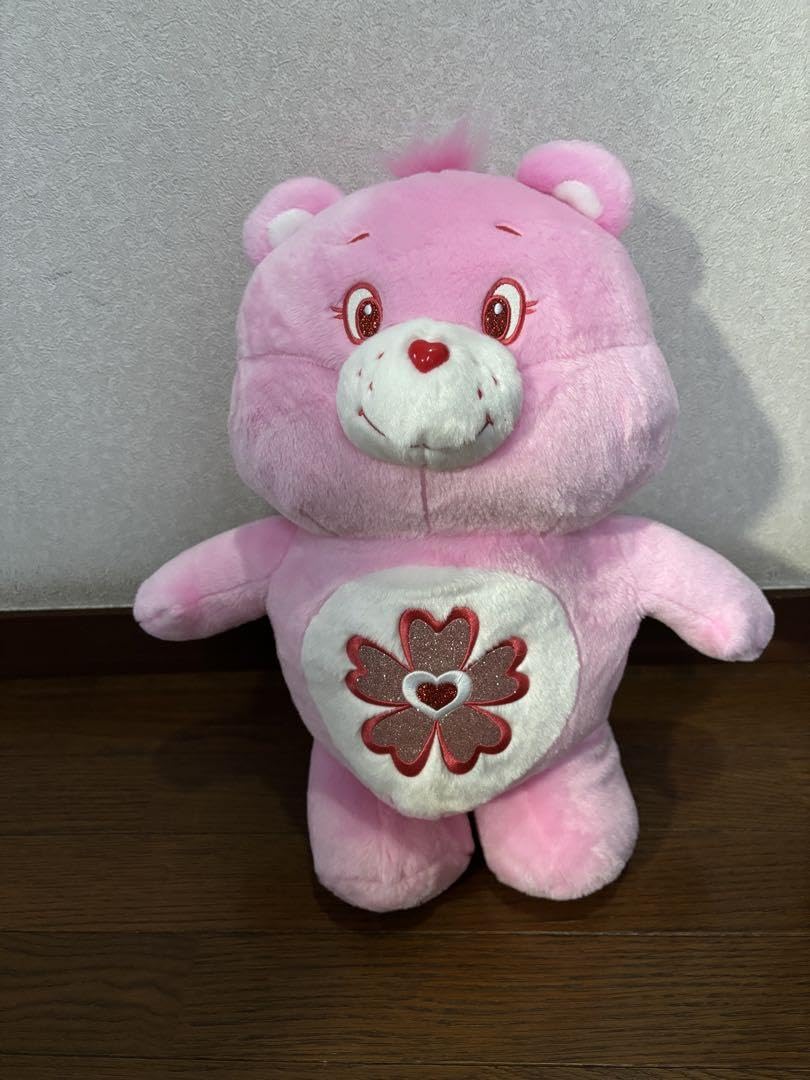 Amazon.co.jp: ケアベアきらきらBIGぬいぐるみ : おもちゃ