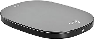 ZWILLING Enfinigy Digital Kitchen Food Scale, Max Weight 22lbs, Grams & Ounces, .1-gram Accuracy, Black
