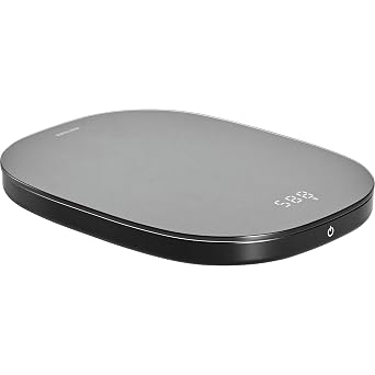ZWILLING Enfinigy Digital Kitchen Food Scale, Max Weight 22lbs, Grams & Ounces, .1-gram Accuracy, Black