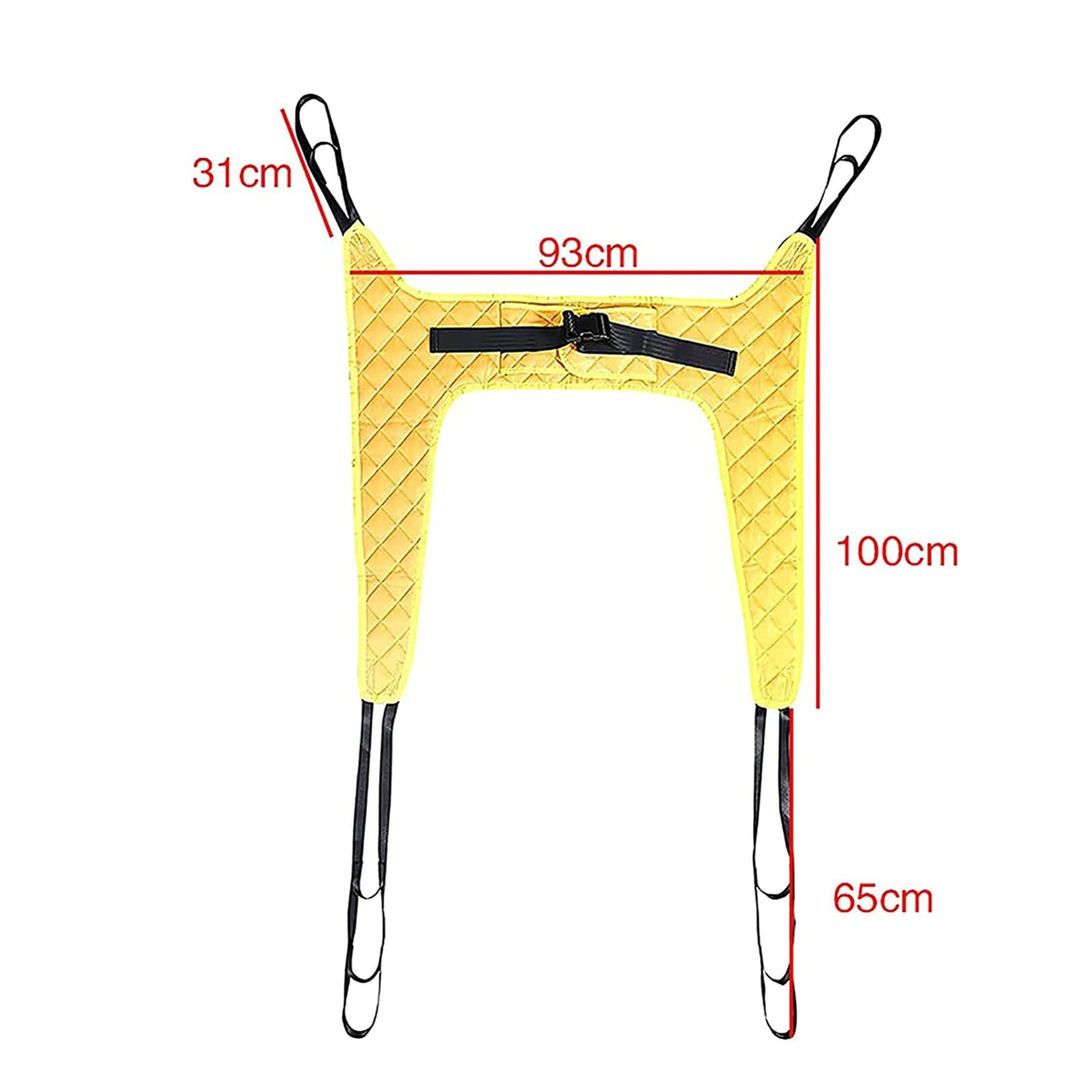 Arnés de Elevación Paciente de Cuerpo Completo,Eslinga De Transferencia Paciente,Paciente Honda Levantador Grúa Arnés para Traslados,Eslingas de Ducha para Piernas Divididas Discapacitados