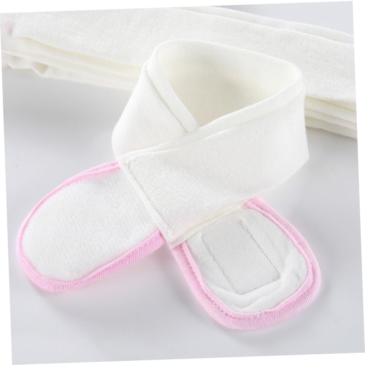 Cinta Para Pañales De Ñiño 3 Unidades Ajustable Elástica Algodón Suave Reutilizable Práctica Para Cuidado Infantil Azul Amarillo Rosa