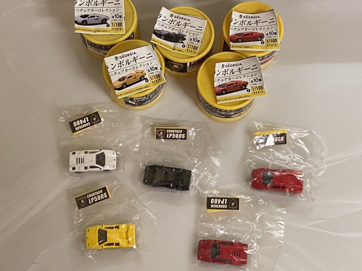 ジョージアスコレクション　ランボルギーニ Lamborghini - 【非売品】GEORGIAランボルギーニ ミニチュアカー