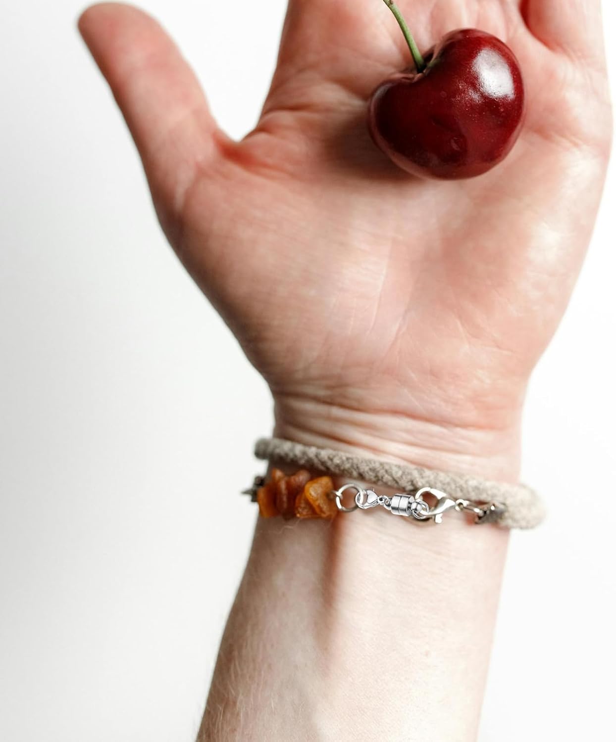 Stainless Steel Magnetic Necklace Clasps and Closures, Magnetic Clasp Converter for Jewelry Making Supplies, Chain Extender Connector for Bracelet (4pcs Silver) - Image 5