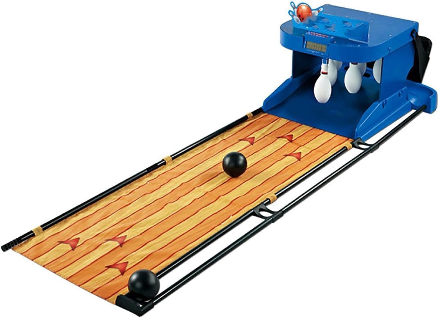 Electric Bowling Machine with LED Electronic Scoreboard - Game with Automatic Reset, Lights and Simulated Sound Effects - Suitable for Child and Adults (3.5M)
