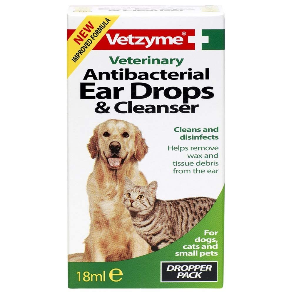 2XAntibacterial Pet Eardrops & Cleanser