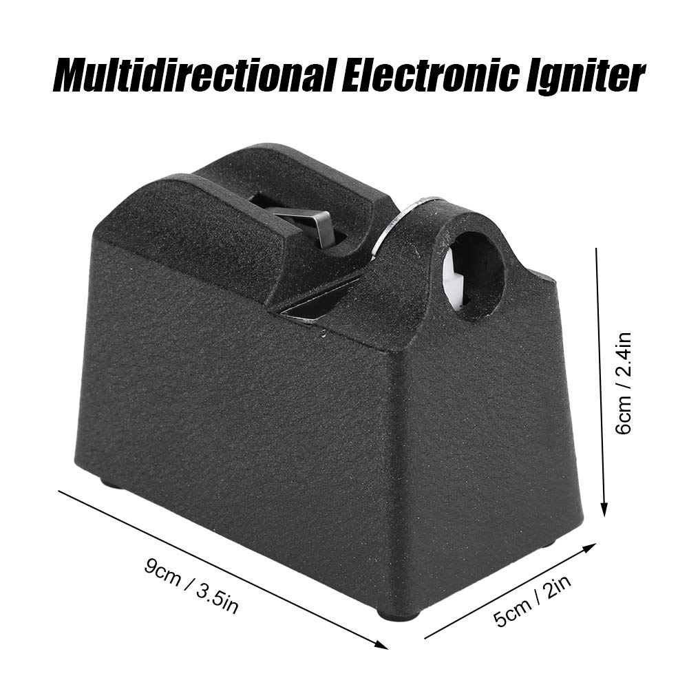 Allumeur électronique Briquet Torche Unidirectionnel, Petit Allumeur en Métal pour Soudage Gaz Cuisson Bricolage Artisanat