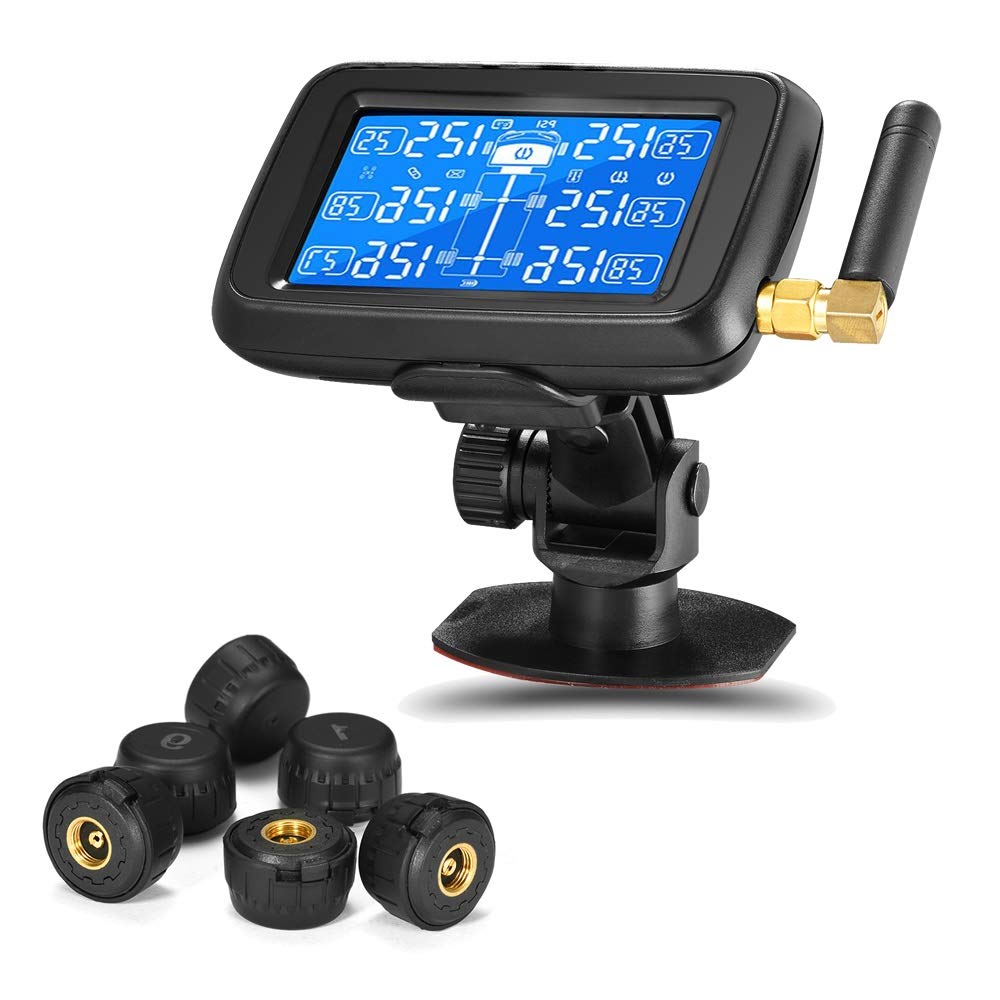 Buy INFITARY RV TPMS Tire Pressure Monitoring System Wireless Car Bus RV Truck Trailer TPMS Real