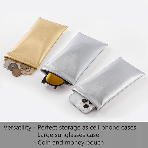 Miniatura 5 de TRIUMPH VISION Funda para teléfono de piel sintética, funda térmica para teléfono celular, fundas suaves para teléfono, bolsa grande para teléfono,