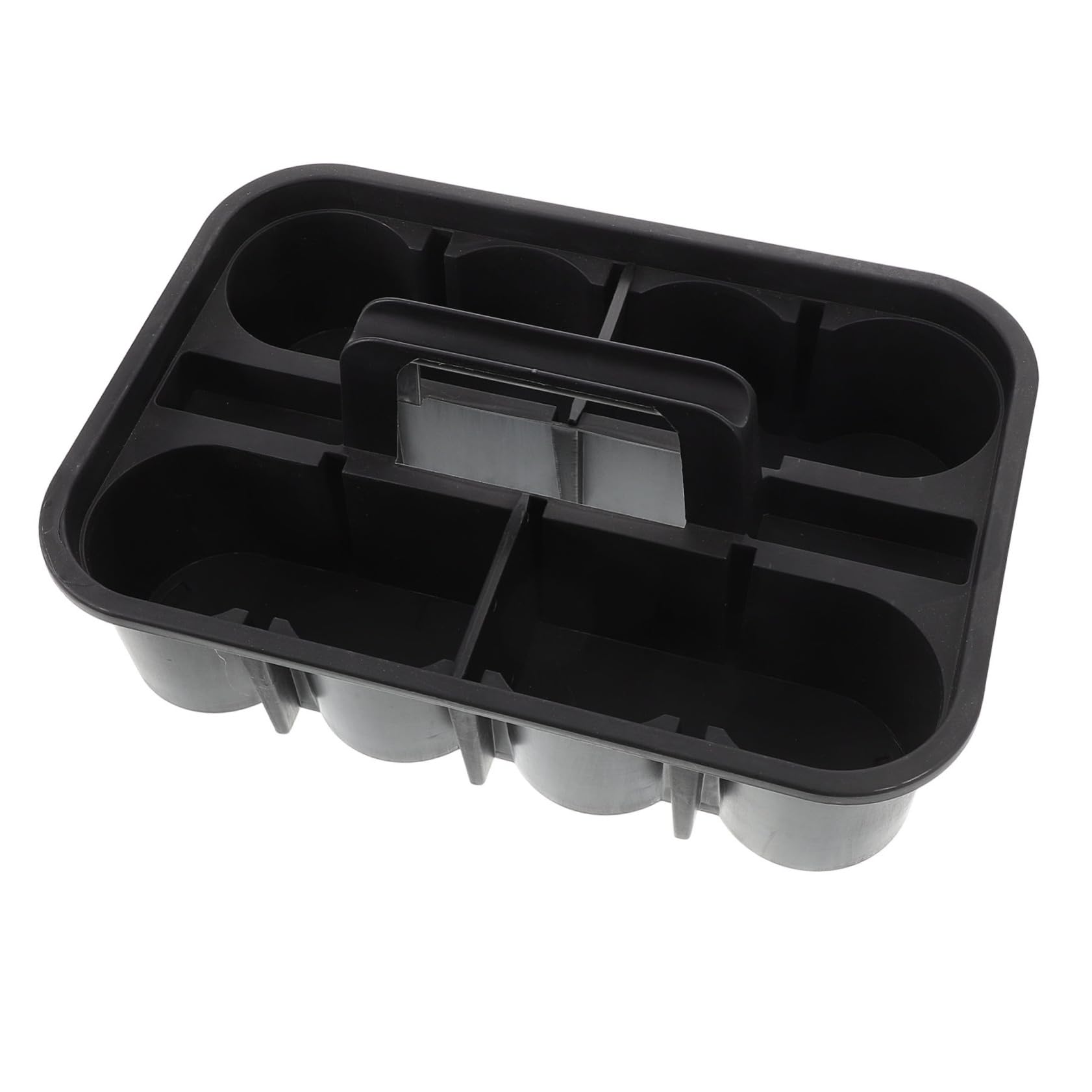 Vaguelly Cesto De Limpieza De Plástico Para Coche Con Organizador Para De Limpieza y Automotriz Cesta Cuadrada De Almacenamiento Resistente y Portátil