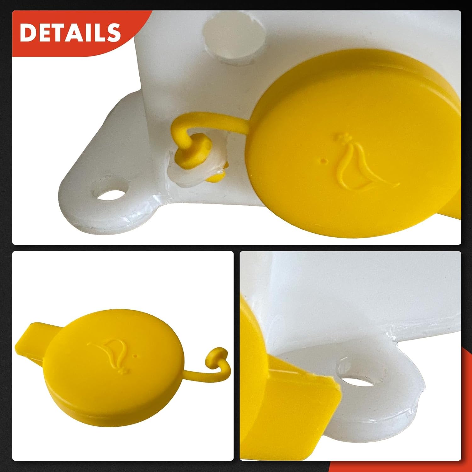 A-Premium Engine Coolant Overflow Recovery Reservoir Tank with Cap Compatible with Subaru Outback 2001 2002 2003 2004 3.0L