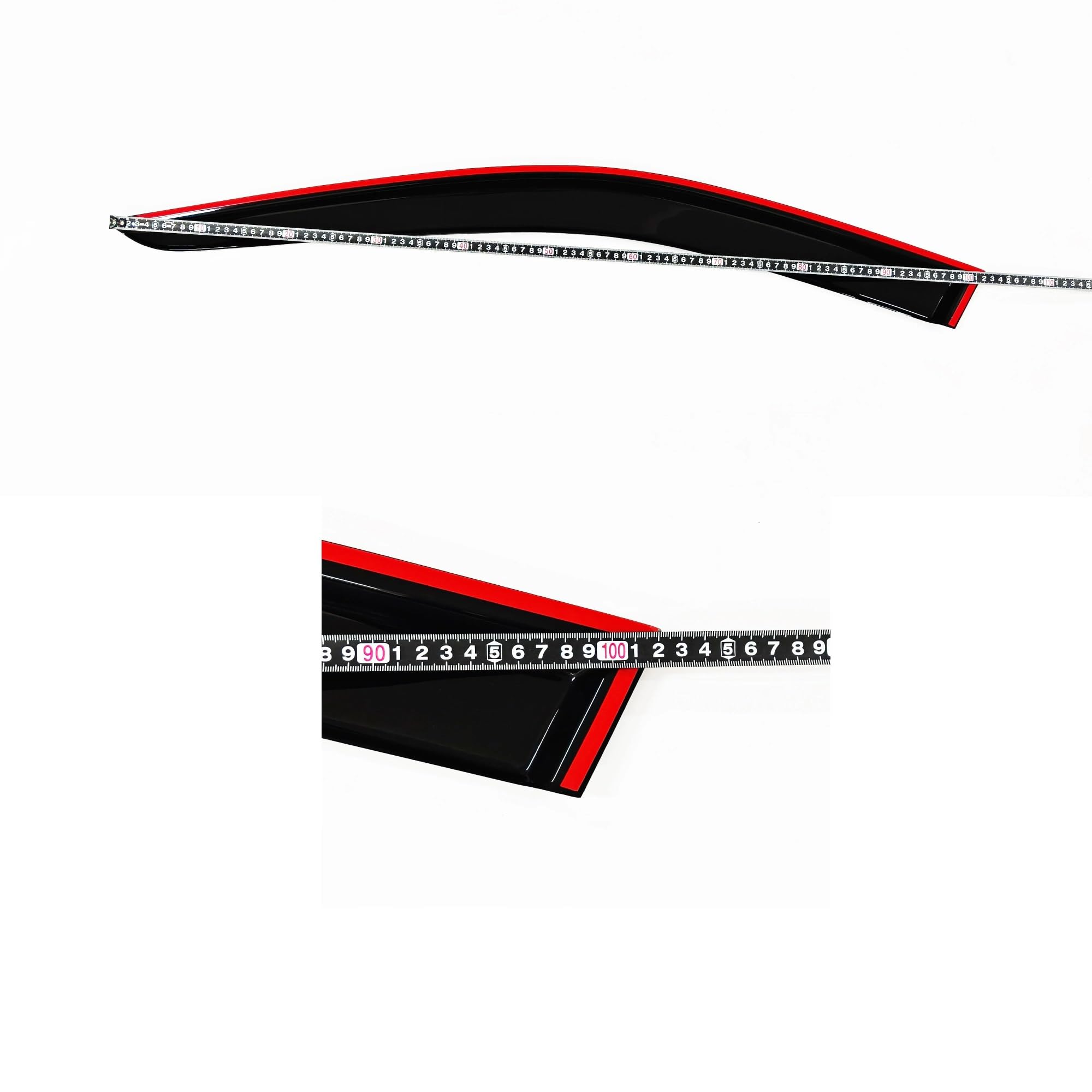 Deflectores Viento Visera Ventana para Toyota para RAV-4 2026 | 4 Uds Deflector Viento Protector contra Lluvia Protección Intemperie Automóvil Visera Ventana