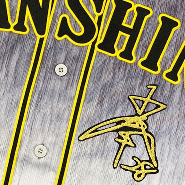 阪神 小野泰己 サイン 黒布 応援 刺繍 ワッペン 2025年最新