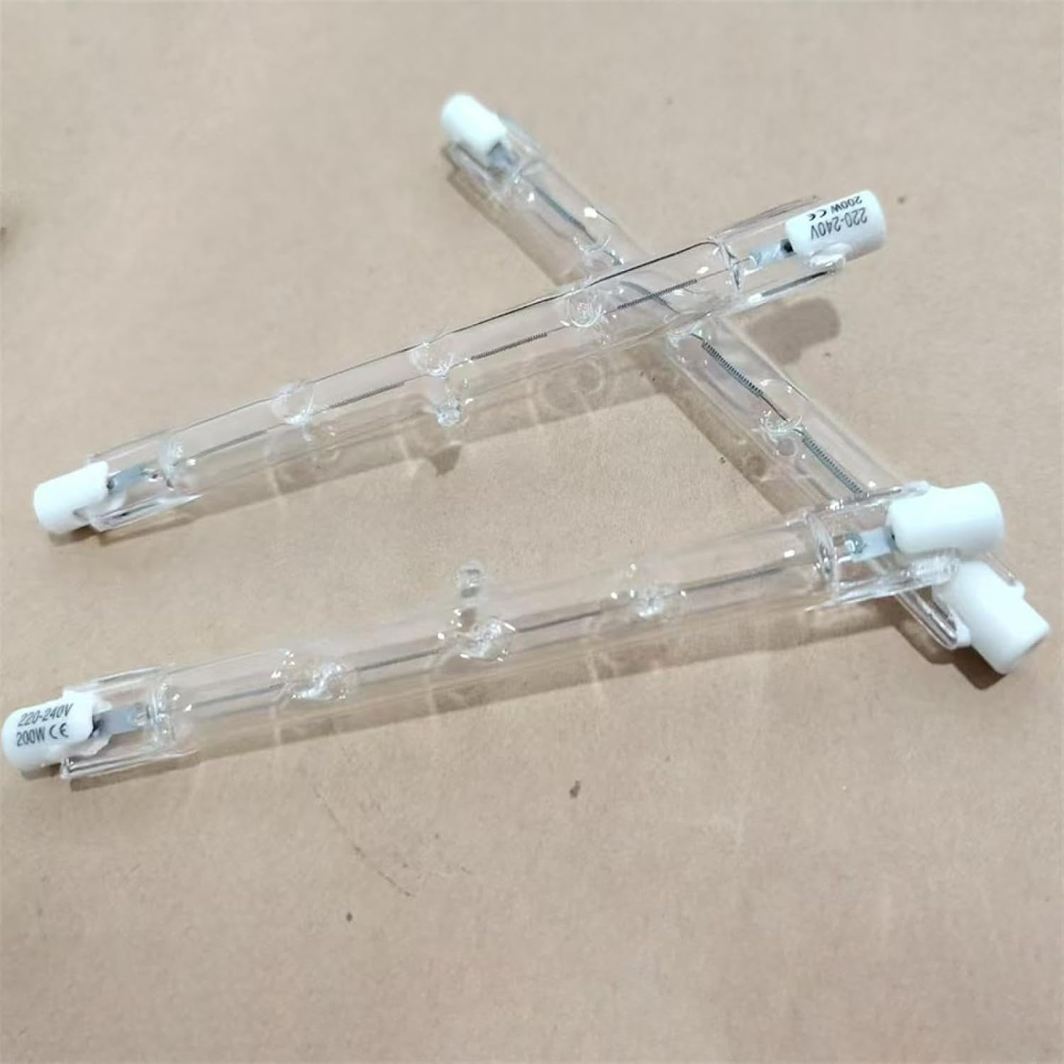 R7S Halogen Bulb 78Mm 75W 230V Halogen Light Bulbs J Type Linear Double Ended Tungsten Lamp Warm White 20Pc 75W