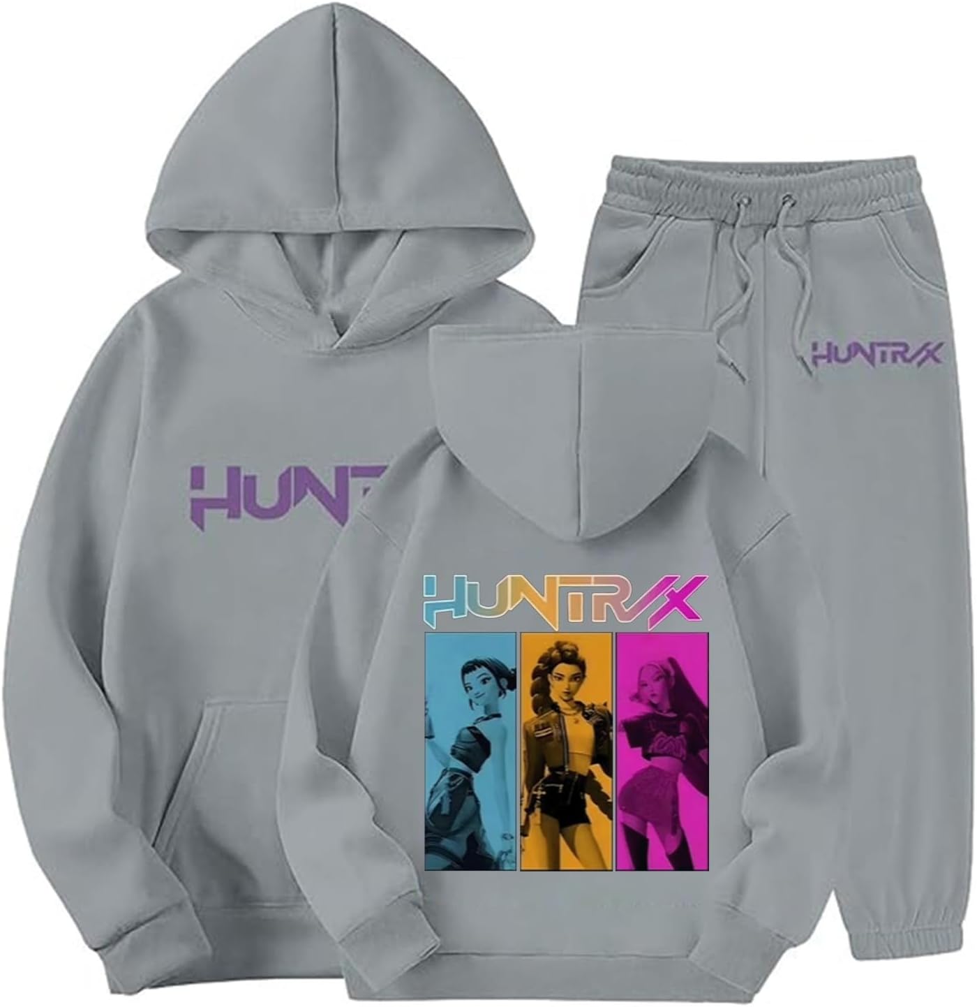 Coloriage KPop Demon Hunters - Les Démons : Huntr/x En Action 4