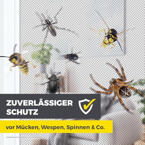 EASYmaxx Insect Protect Magnete zum Kleben für Insektenschutzgitter | Magnetplättchen selbstklebend | 12 Magnete selbstklebend für Fliegengitter Fenster | Moskitonetz Magnet