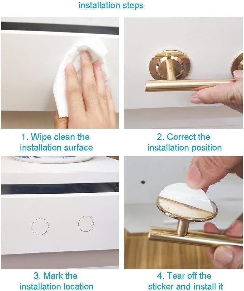 Door Handle Commercial Zinc Alloy Tubular Barn Door Wooden Door Sliding Door Handle 9 Sizes/Gold(600 * 512mm)