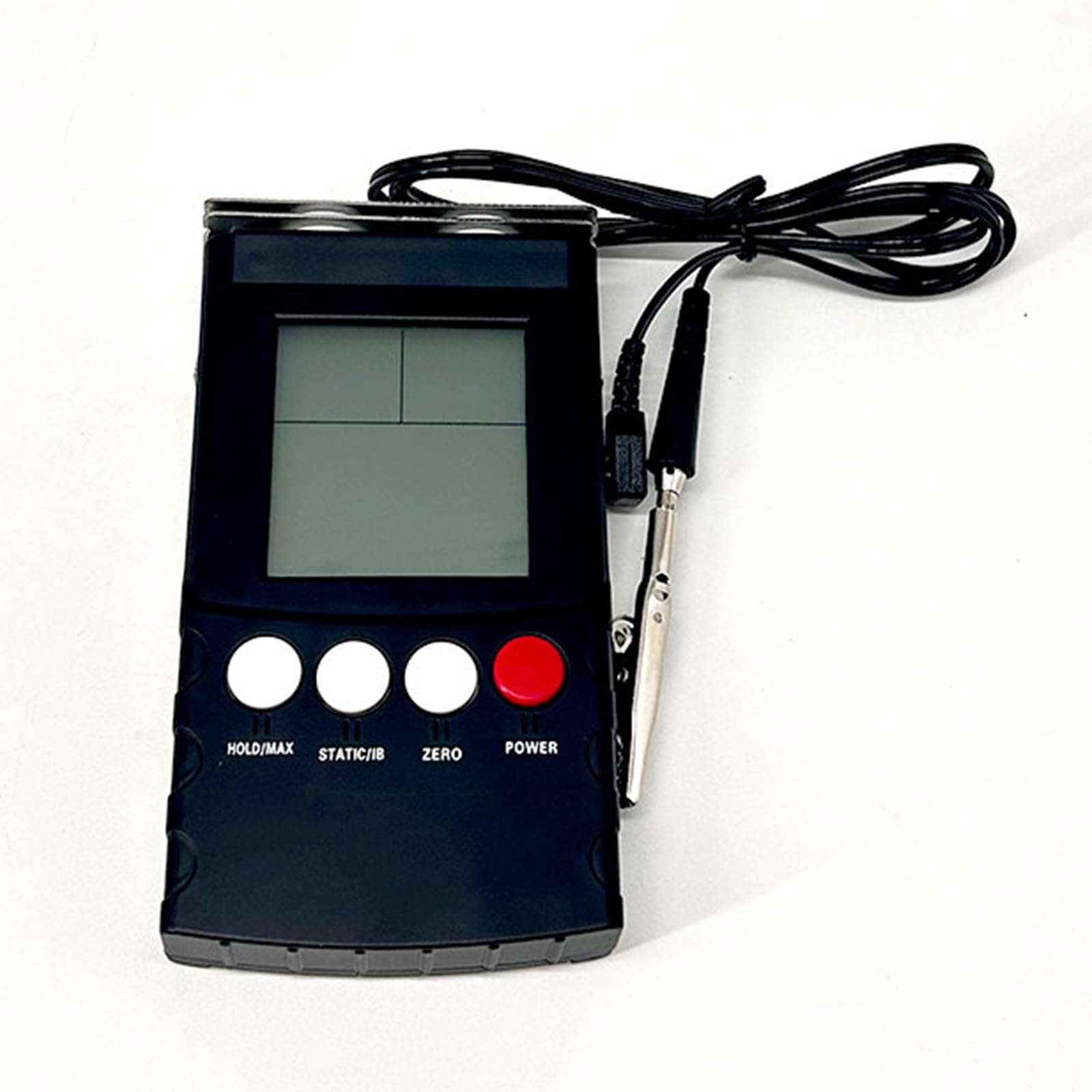 Ręczny tester elektrostatyczny, miernik pola elektrostatycznego 0-22 kV, odległość testowa 25 mm, tester równowagi jonowej z alarmem dźwiękowym, do tekstyliów, włókien, papieru, gumy, tworzywa