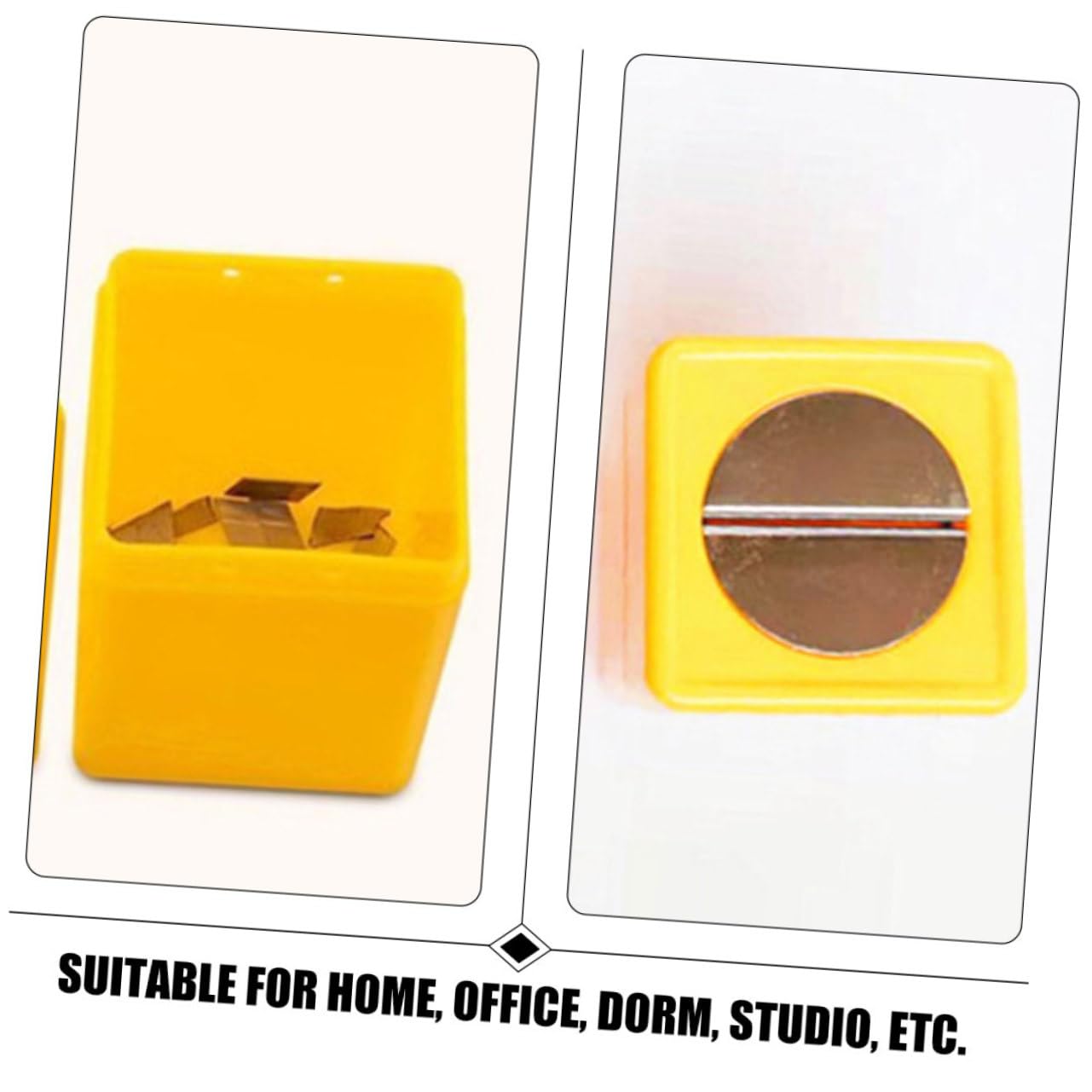 Homoyoyo Scatola di Conservazione Lame Contenitore Smaltimento Sicuro Rotte Custodia Portatile Robusto Set da 3 Pezzi