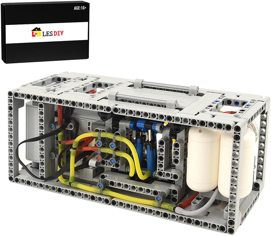 Novaray Technik Pneumatik Bausteine Kit, 469 Stück Luftkompressor ...