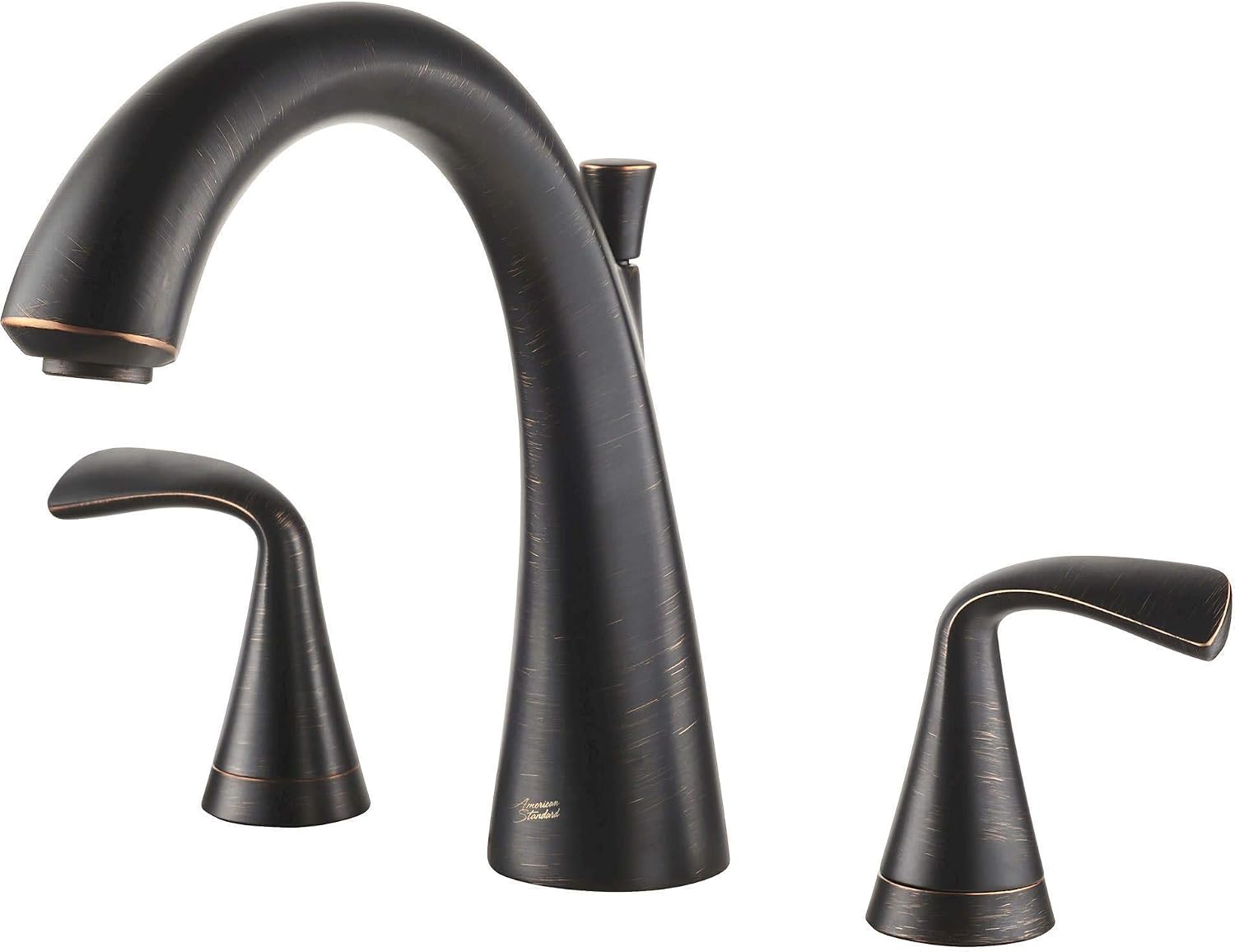 American Standard 7186900.278 Fluent Deck-Mount Bathtub Faucet, Legacy Bronze