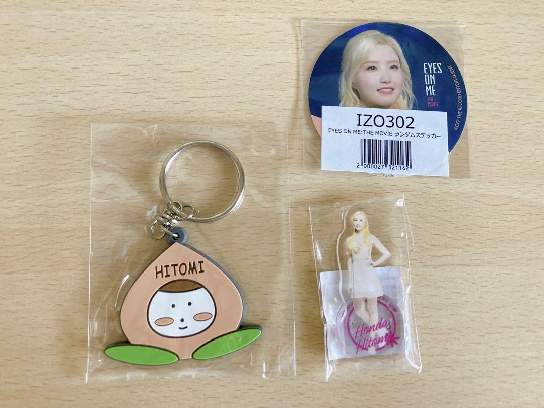 Amazon.co.jp: IZ*ONE本田仁美キーホルダーアクリルスタンドステッカー 