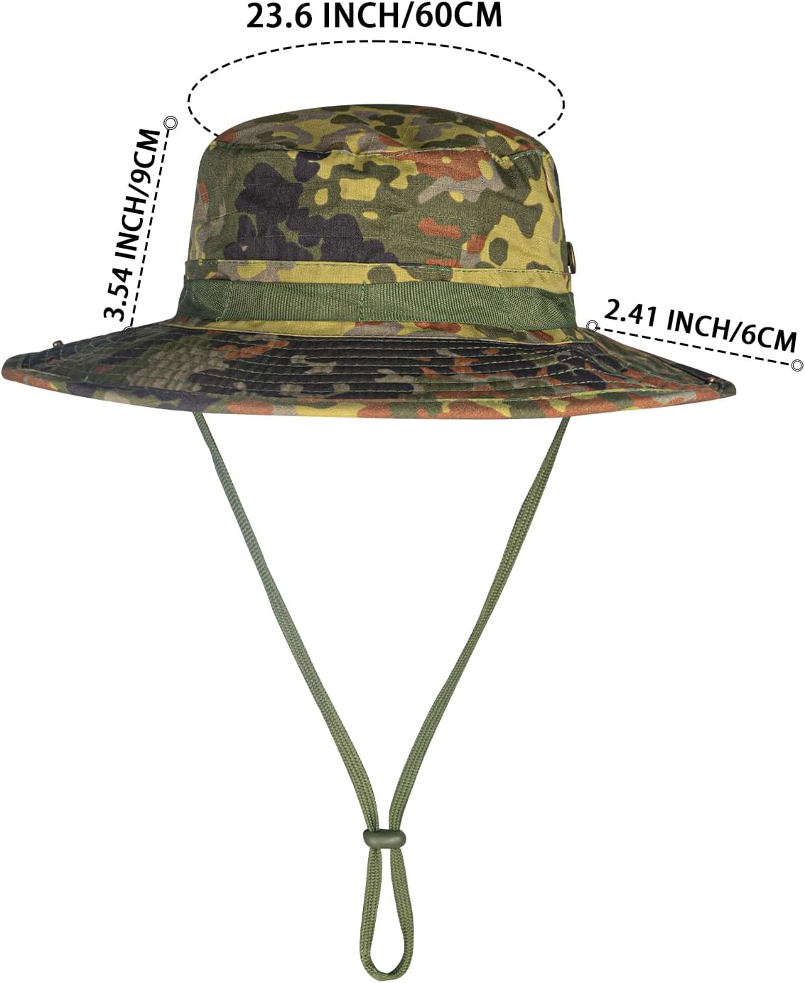 Sun Hats for Men Women Bucket Hat UPF 50+ UV Protection Boonie Hat for Safari Fishing Hiking Garden Beach - Image 6