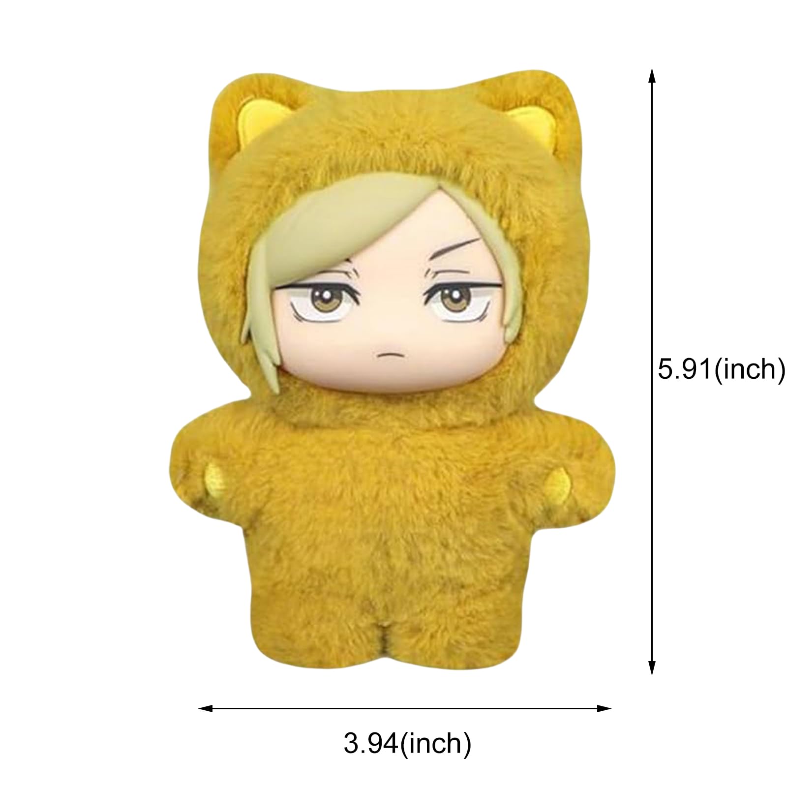 Pluszaki Anime JJK Geto Suguru/Fushiguro Toji/Gojo Satoru Cosplay, miękka figurka, śliczne wisiorki, dekoracje kolekcjonerskie, prezenty