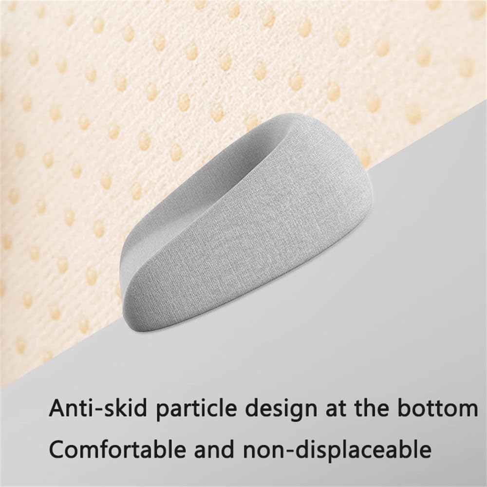 FANSU Kinder Sitzkissen Sitzerhöhung Stuhl, Baumwolle Baby Kind Sitzkissen Quadrat Zerlegbar Kleinkinder Esszimmerstuhl ErhöHen Pad Esszimmer Boostersitze (grau)