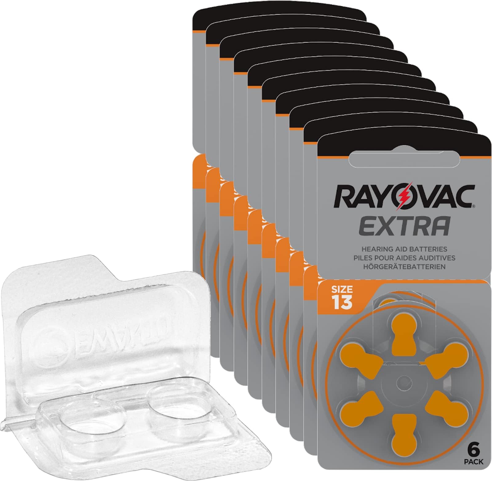 60 Pz/scatola Signia Batterie Per Apparecchi Acustici A13 13A - Foto 5