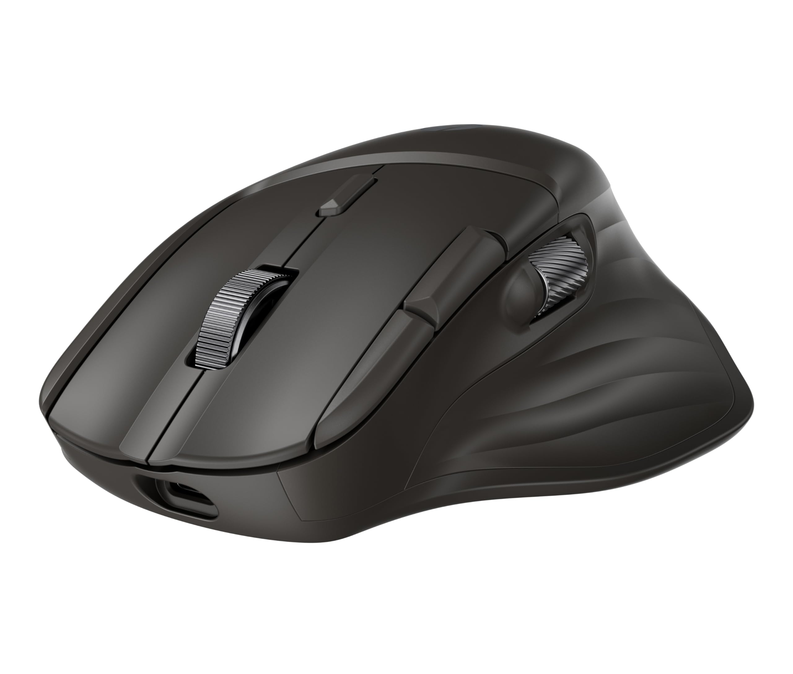 HP 780M Ratón Inalámbrico Ergonómico con Desplazamiento Ultra Rápido, Supercondensador Recargable, 6K dpi, Bluetooth, Rueda de Desplazamiento Lateral, Multi Dispositivo, Compatible con Windows y Mac